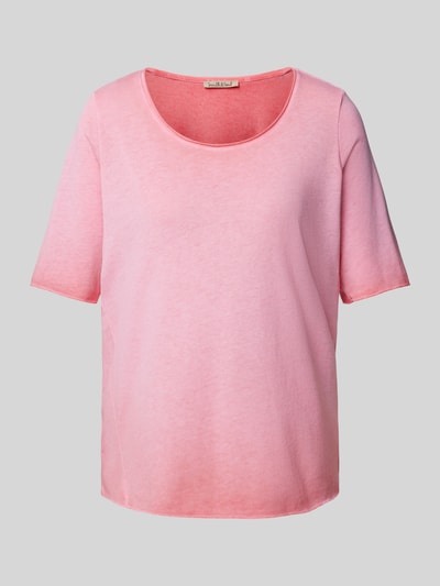 Smith and Soul T-Shirt mit Rollsaum Pink 2