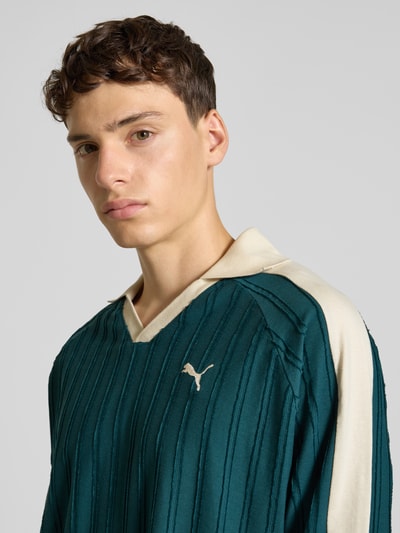 PUMA PERFORMANCE Poloshirt mit Label-Stitching Bottle 3