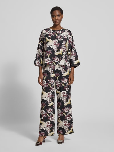 GUIDO MARIA KRETSCHMER WOMAN Blusenshirt mit 3/4-Ärmel Modell 'Orelia' Black 1