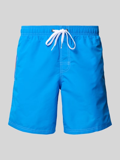 Sundek Badehose mit elastischem Bund Blau 1