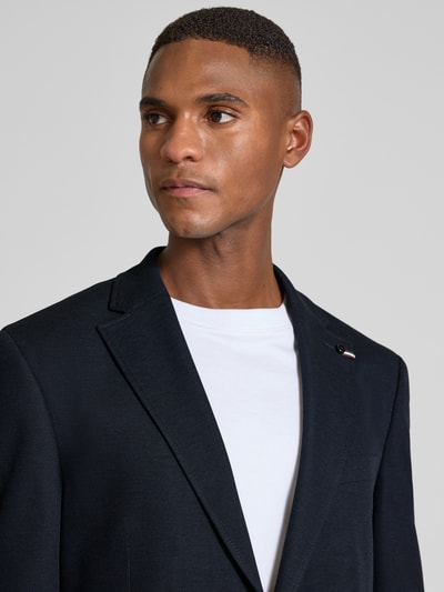 bugatti Regular fit 2-knoops colbert met reverskraag Marineblauw - 3