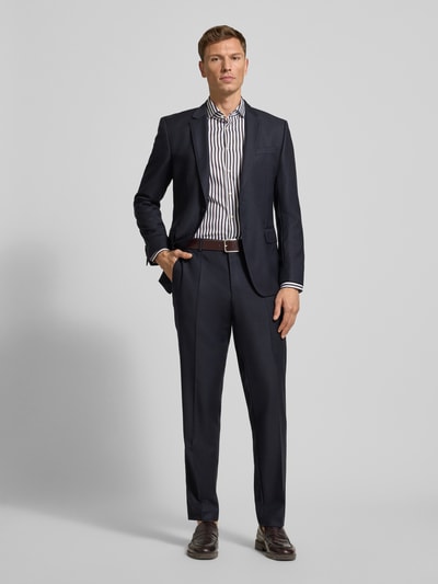 Jake*s Koszula biznesowa o kroju slim fit z bawełny z kołnierzykiem typu cutaway Ciemnobrązowy 1