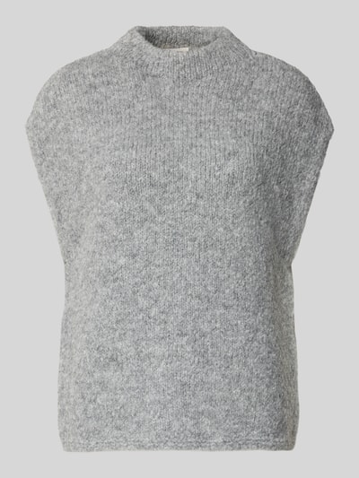 Milano Italy Bezrękawnik ze stójką Jasnoszary 2