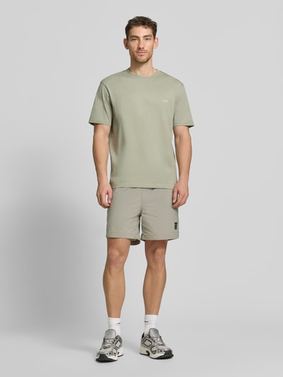 HUGO Regular Fit Shorts mit Label-Applikation Modell 'COLAS262S' Mint 1