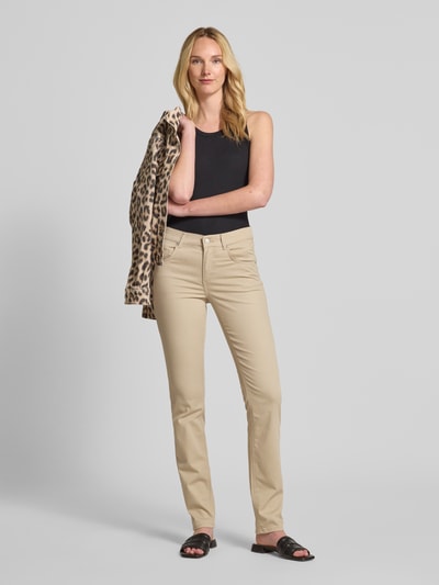 Angels Slim fit jeans met stretch, model 'Cici' Zand - 1