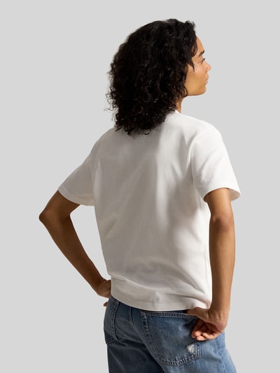 Polo Ralph Lauren T-shirt o kroju relaxed fit z czystej bawełny Biały 5