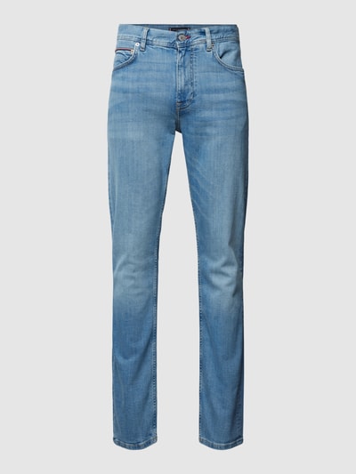 Tommy Hilfiger Slim fit jeans met knoopsluiting, model 'DENTON' Blauw - 2