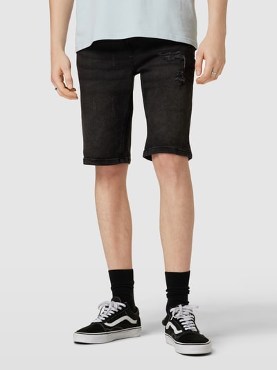 Redefined Rebel Jeansshorts im 5-Pocket-Design Modell 'PORTO' Black 4