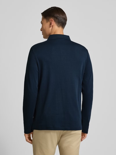 JOOP! Collection Regular Fit Poloshirt im langärmeligen Design Modell 'Pero' Marine 5