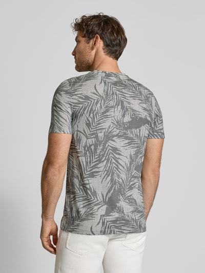 s.Oliver RED LABEL Regular Fit T-Shirt aus reiner Baumwolle Mittelgrau 5