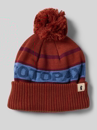 Cotopaxi Beanie mit Label-Details Camel 1