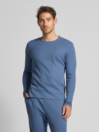 Christian Berg Men Longsleeve mit Rundhalsausschnitt Jeansblau 4