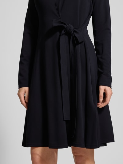 Weekend Max Mara Sukienka z dżerseju z mieszanki wiskozy model 'RETE' Czarny 3