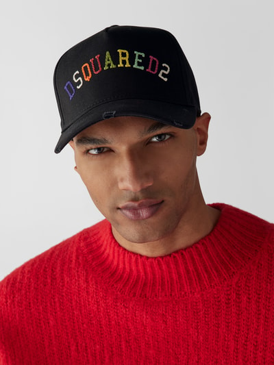 Black and red dsquared cap online