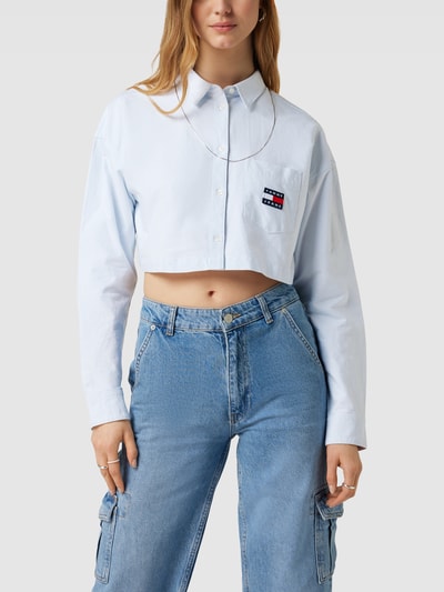 Tommy Jeans Overhemdblouse met streepmotief Offwhite - 4