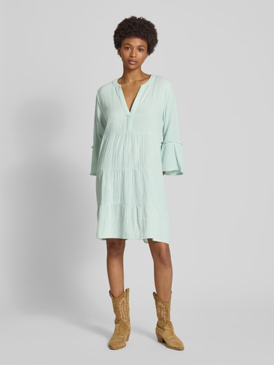 Only Figurumspielendes Kleid aus reiner Baumwolle Modell THYRA' Mint 1