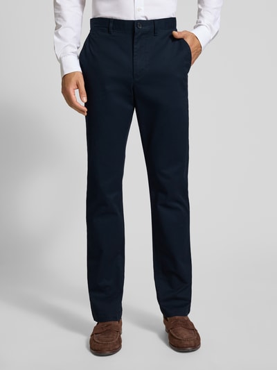 Tommy Hilfiger Regular fit chino van katoenmix, model 'DENTON' Marineblauw - 4