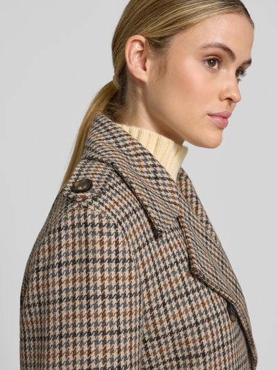 Style Icon Collection Oversized trenchcoat van wolmix - curated by Maja Weyhe Camel - 3