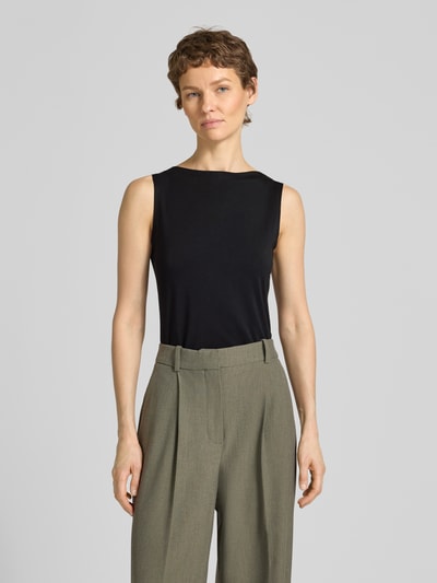 VERO MODA Slim Fit Top aus Baumwoll-Modal-Mix Modell 'PANDA' Black 4