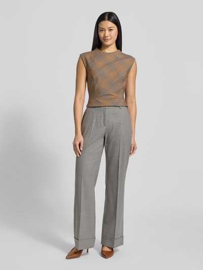 Mango Blusenshirt mit Kappärmeln Modell 'MELO' Camel 1