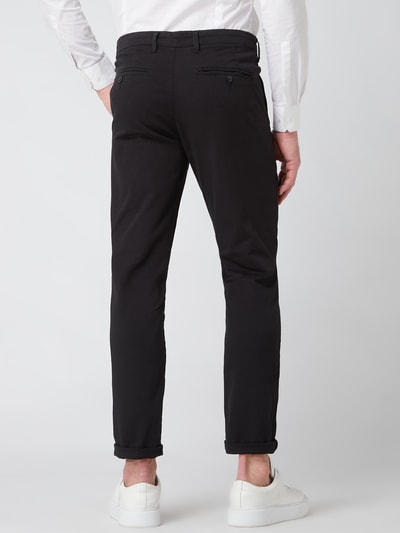 Selected Homme Slim Fit Chino mit Stretch-Anteil Modell 'Miles' Schwarz 5