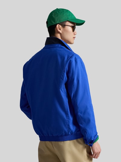 Polo Ralph Lauren regular fit blouson met gestikt logo Blauw - 5
