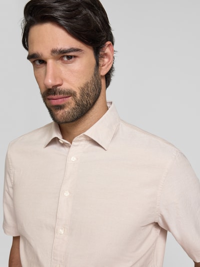 Jake*s Casual Fit Business-Hemd mit 1/2-Arm Sand 3