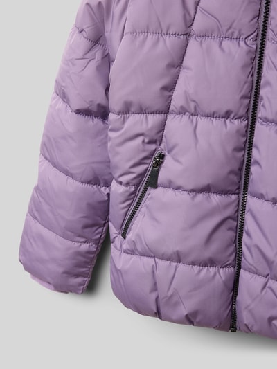 s.Oliver RED LABEL Steppjacke mit Reißverschlusstaschen Purple 2