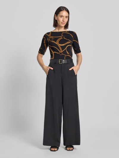 Lauren Ralph Lauren T-Shirt mit 3/4-Arm Modell 'JUDY' Black 1