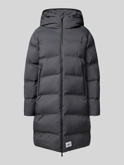 khujo Steppmantel mit Label-Patch Modell 'Caius' Graphit 2