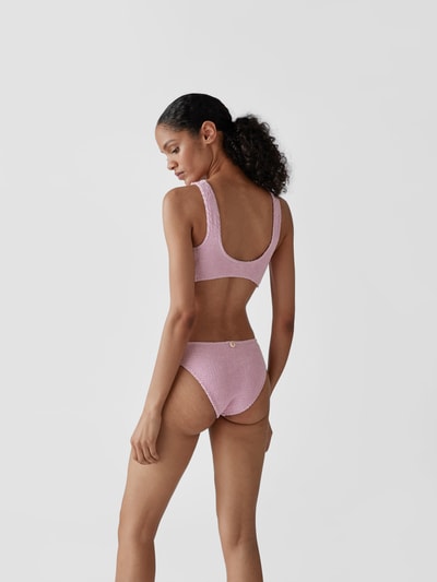 Sorbet Island Bikini mit Strukturmuster Lavendel 5