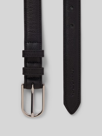 Marc O'Polo Riem van echt rundleer Zwart - 3