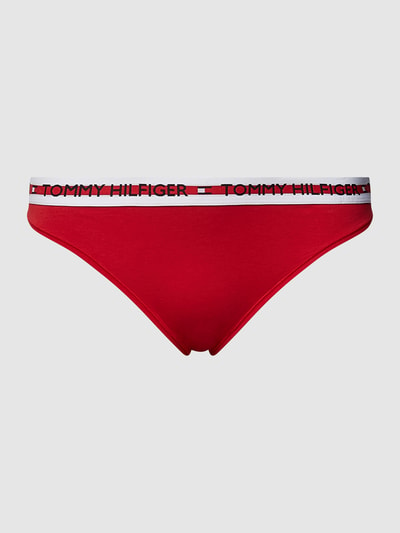 TOMMY HILFIGER Slip mit Logo-Bund Rot 1