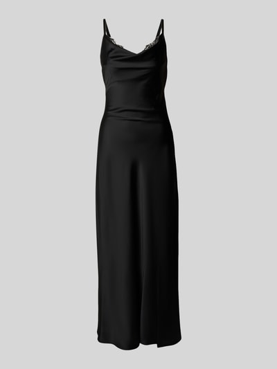 Guess Maxikleid mit Spitzenbesatz Modell 'ADLE' BLACK 2