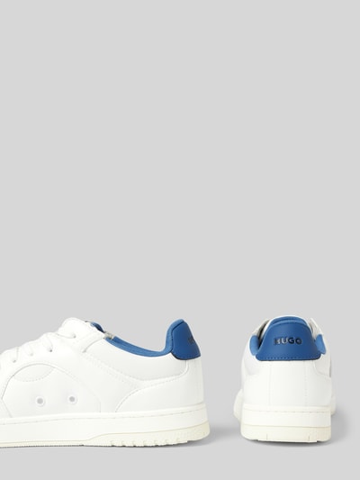 HUGO Sneakers met labeldetails, model 'Hadrian' Wit - 2