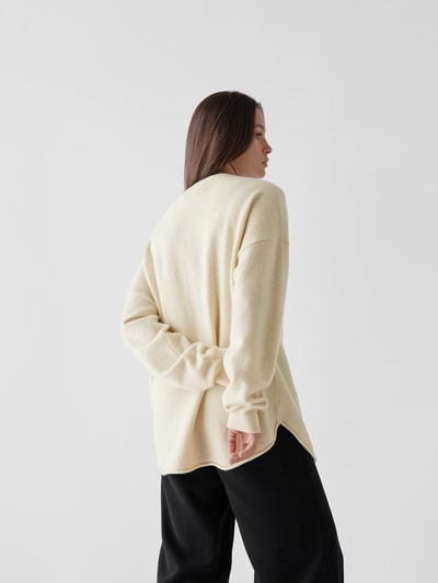 Extreme Cashmere Pullover mit Kaschmir Ecru 5