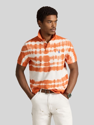 Polo Ralph Lauren Koszulka polo z czystej bawełny o kroju regular fit Pomarańczowy 4