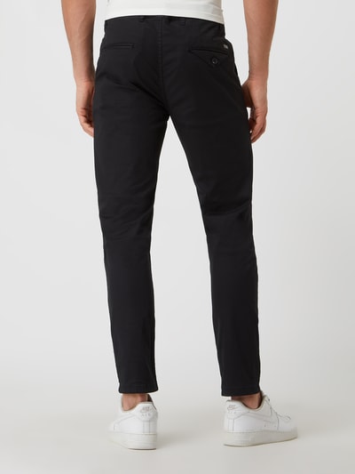 Scotch & Soda Slim fit chino met stretch, model 'Mott' Zwart - 5