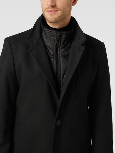 Cinque Kurzmantel im Double-Layer-Look Modell 'Arsenal' Black 3