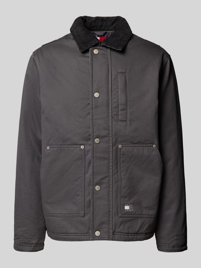 Tommy Jeans Regular fit blouson van puur katoen Zwart - 2