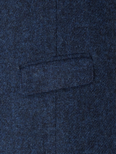 Carl Gross Weste aus Tweed Blau 2