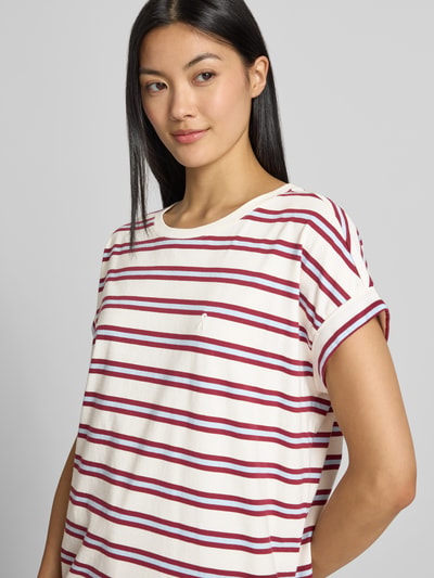 ARMEDANGELS T-shirt o kroju loose fit z czystej bawełny model 'IDAARA' Złamany biały 3
