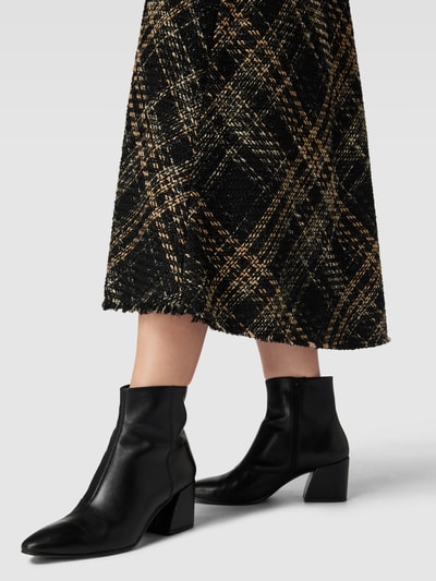 Mango Midirock mit Tartan-Karo Modell 'IRINA' Schwarz 3