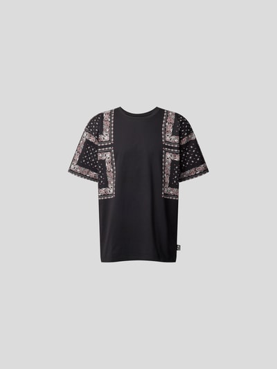 Etro T-Shirt mit Paisley-Dessin Black 2