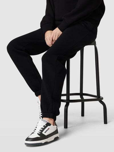 Review Sweatpants mit Label-Print Black 3