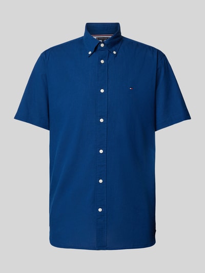 Tommy Hilfiger Regular fit zakelijk overhemd met kentkraag Marineblauw - 2