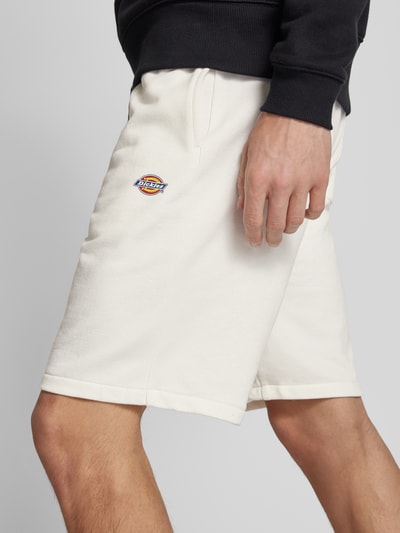 Dickies Regular fit sweatshorts met tunnelkoord, model 'MAPLETON' Ecru - 3