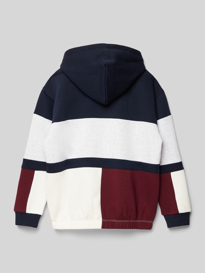 Tommy Hilfiger Kids Hoodie mit Logo-Stitching Modell 'CLRBLOCK'
 Weiss 3