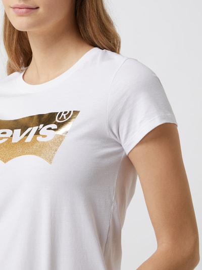 Levi's® T-shirt met logoprint  Wit - 3