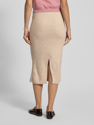 Vila Midirock mit elastischem Bund Modell 'KACHEL' Beige 5